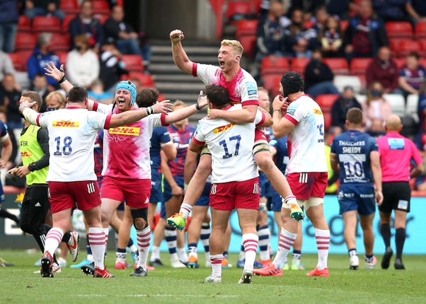 Harlequins defeated Bristol in an extraordinary Premiership semi-final last season