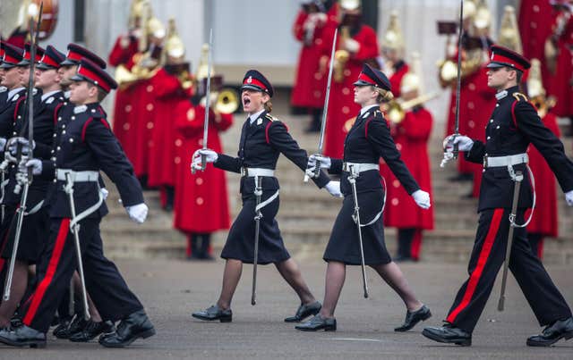 Sovereign’s Parade at Sandhurst