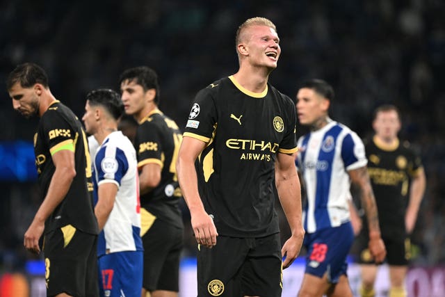 Erling Haaland has five goals in his last three games