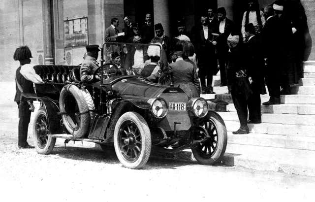 Archduke Franz Ferdinand in Sarajevo