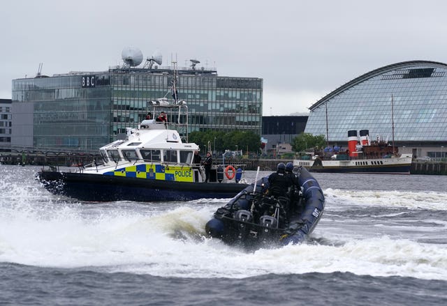 The River Clyde in Glasgow