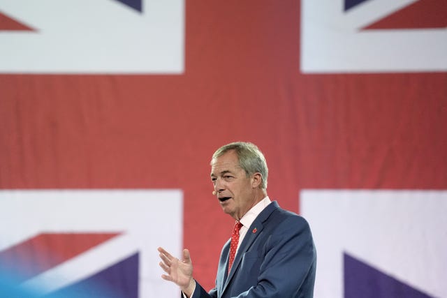 Reform UK press conference