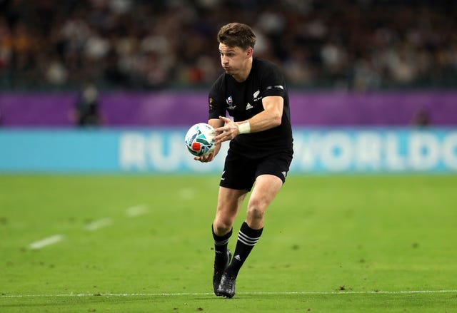 New Zealand's Beauden Barrett