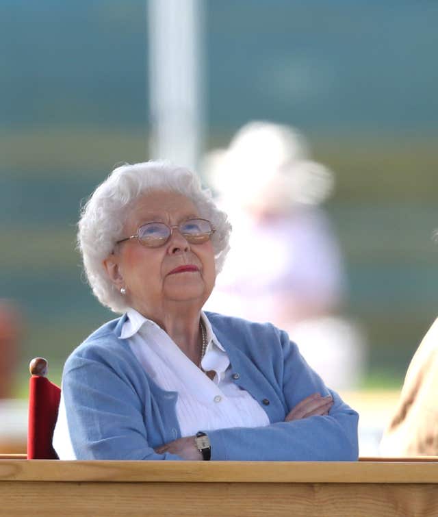 The Queen at the Royal Windsor Horse Show (Steve Parsons/PA)