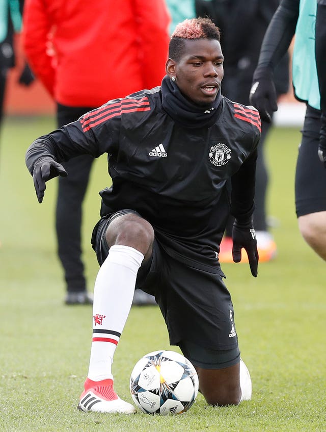 Paul Pogba has trained and is back in the mix