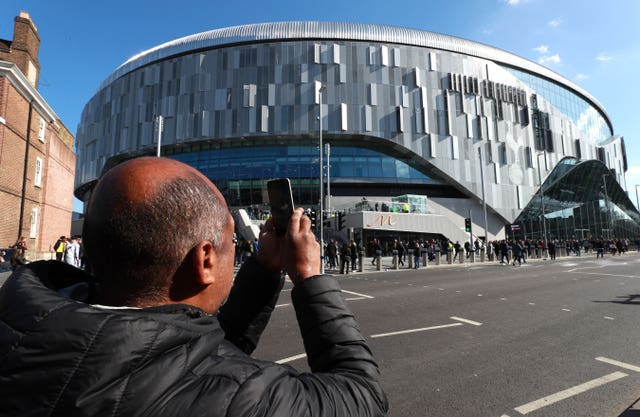 Supporters were finally able to get a look at their new home for the first official test event