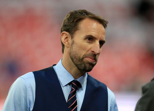England manager Gareth Southgate during a friendly against Germany