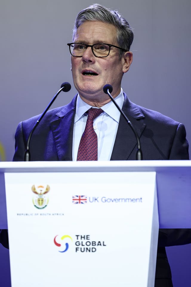 The Prime Minister at the G20 summit in Johannesburg