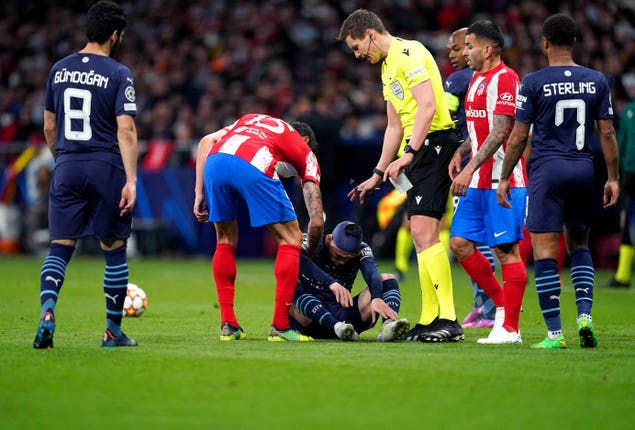 City were involved in a hard-fought game against Atletico Madrid last week