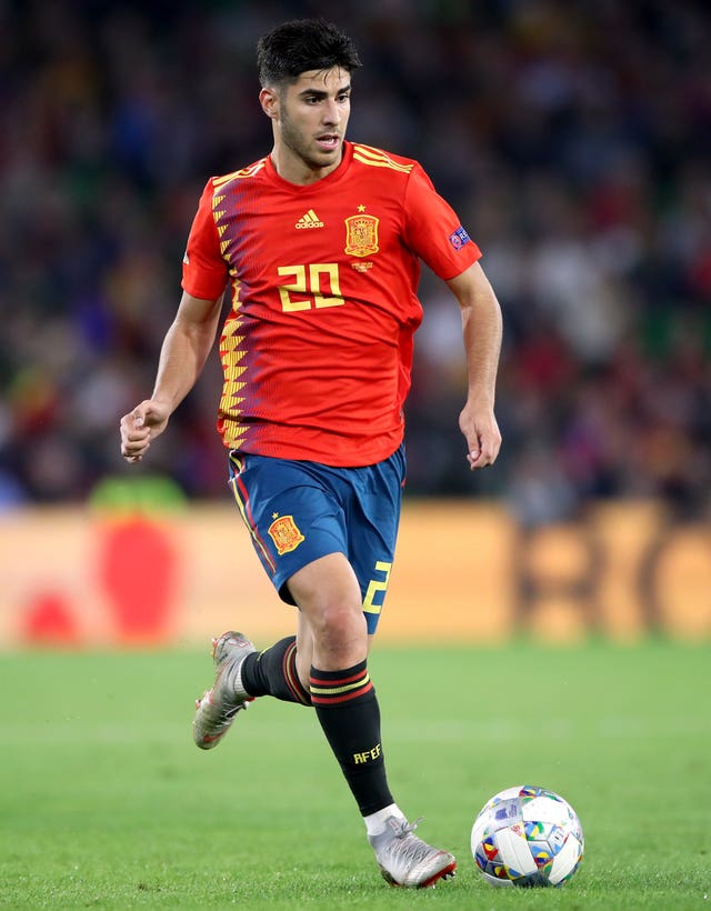 Spain's Marco Asensio 