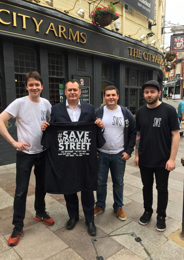 Save Womanby Street group