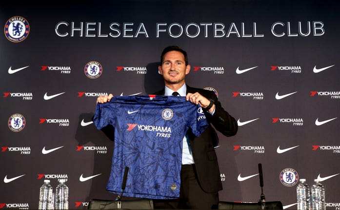 Frank Lampard came in as Chelsea manager