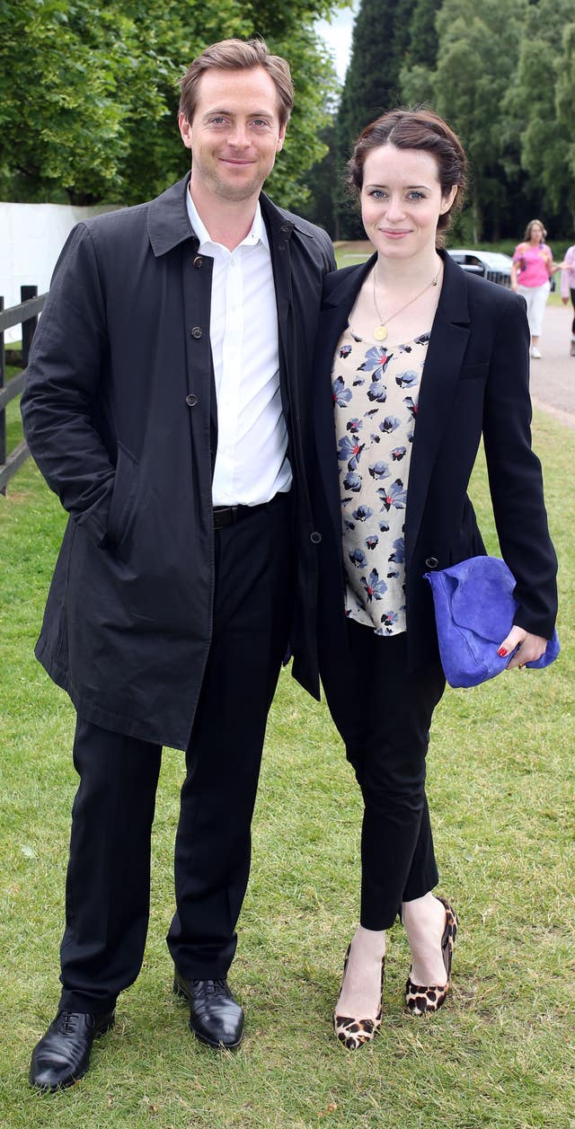 Claire Foy and Stephen Campbell Moore (Steve Parsons/PA)