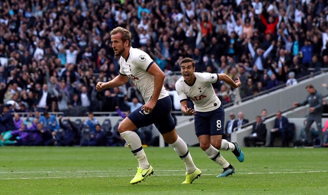 Harry Kane was on target in Tottenham's 2-1 win over Southampton