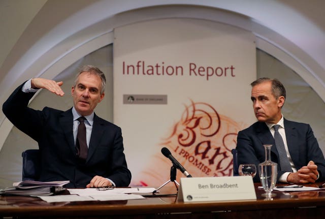 Ben Broadbent and Mark Carney