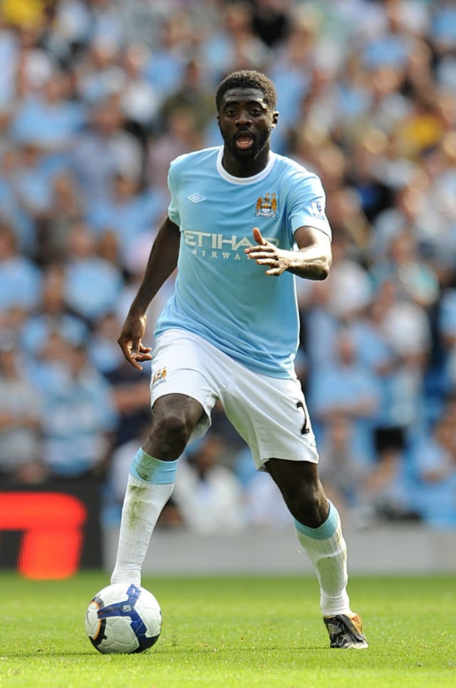Kolo Toure during his playing days at Manchester City