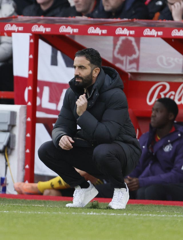 Ruben Amorim hs seen an upturn in fortunes