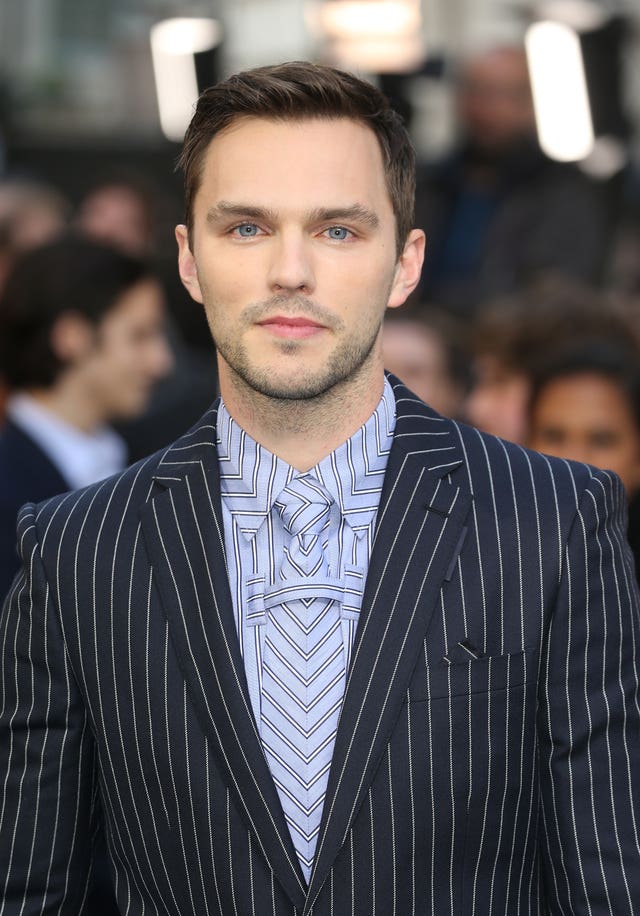 Nicholas Hoult attending the Tolkien UK premiere