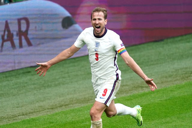 Harry Kane scored four goals as England reached the final of Euro 2020 