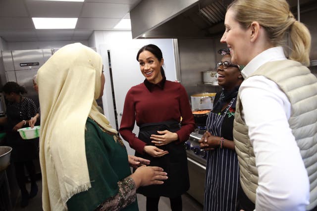 Meghan's baby is thought to be due at the end of April. Chris Jackson/PA Wire