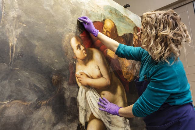 Lost Artemisia Gentileschi painting rediscovered in the Royal Collection