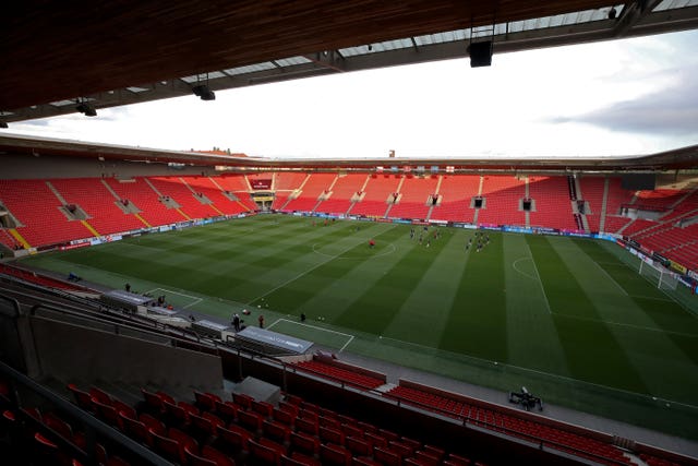 The Sinobo Stadium in Prague will host Friday's qualifier