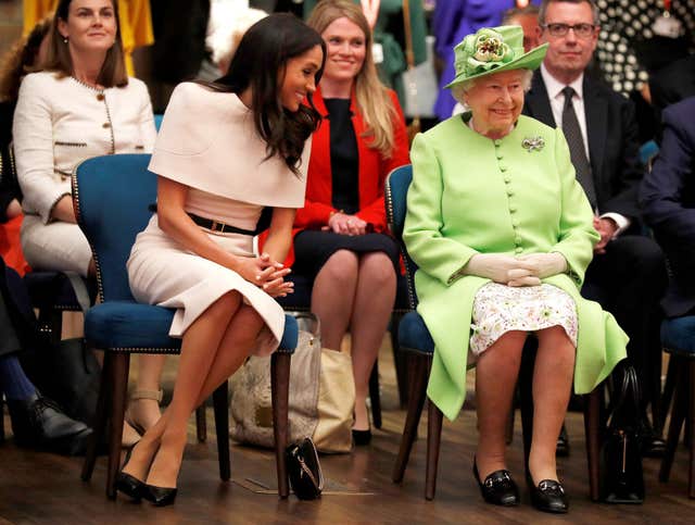 Meghan and the Queen