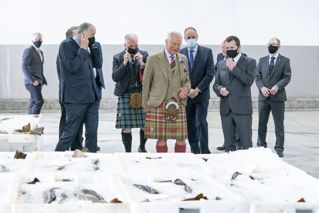 Prince of Wales visit to Scotland