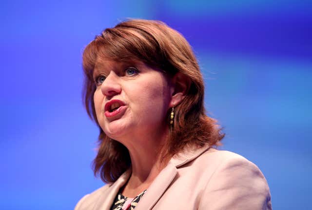 Leanne Wood believes both she and her partner had contracted coronavirus (Jane Barlow/PA).