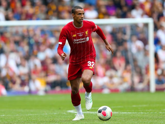 Joel Matip looks like he will get the nod to be Virgil Van Dijk's centre-back partner