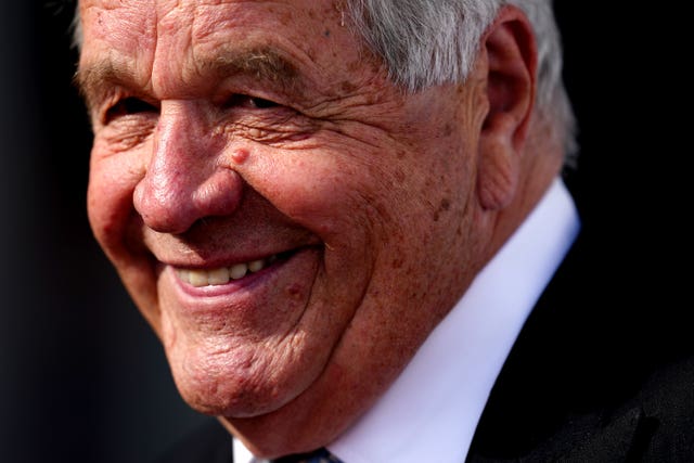 Sir Michael Stoute was chalking up a super sixth Derby success