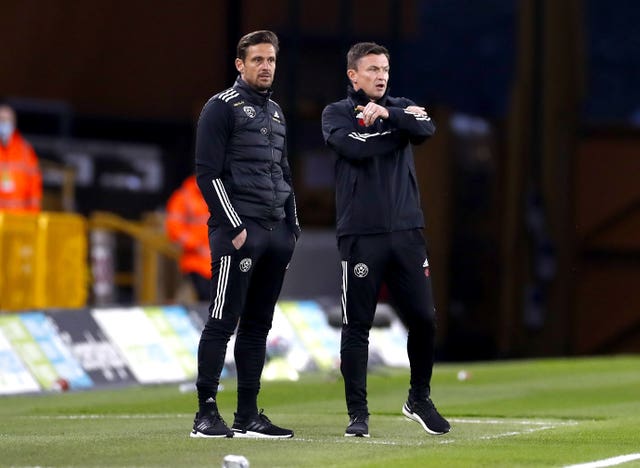Sheffield United interim manager Paul Heckingbottom, right, wants clarity at the club