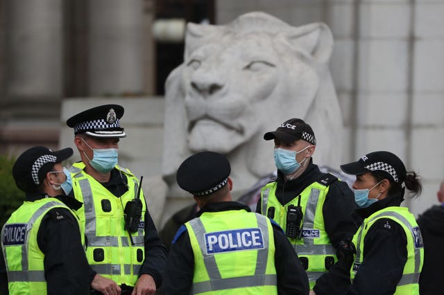 Police Scotland officers