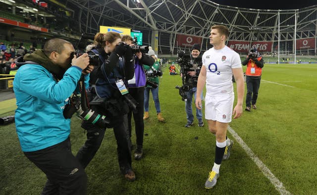 Owen Farrell led from the front in the win over Ireland 
