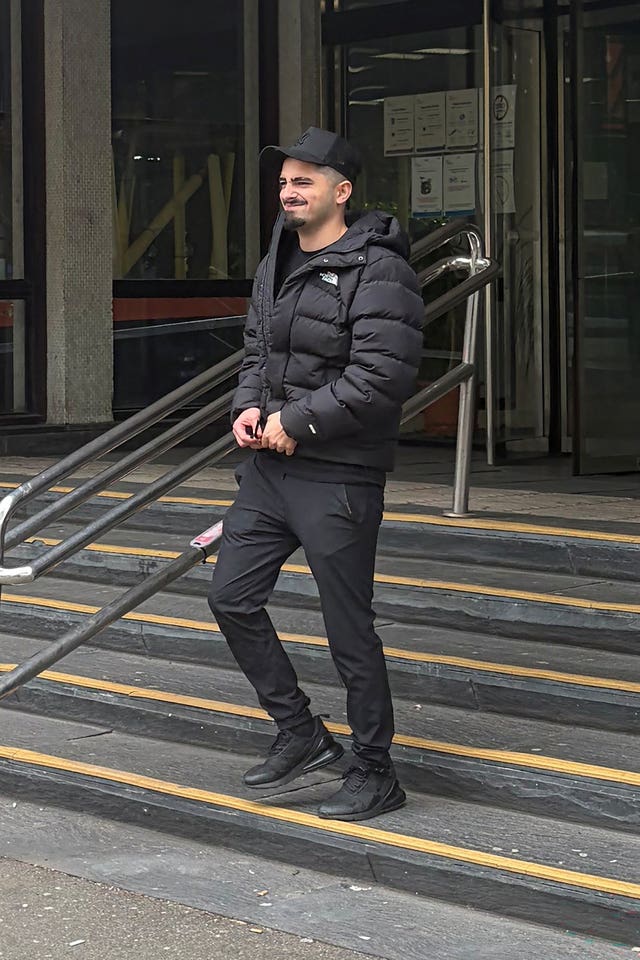 Alirza Dag leaving Highbury Corner Magistrates’ Court in May