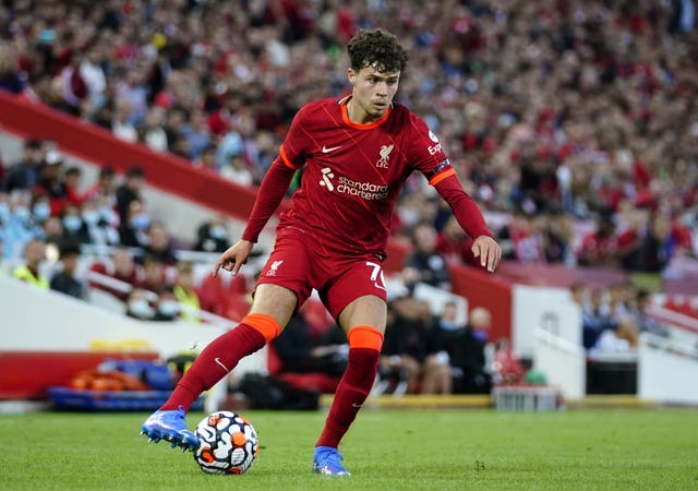 Liverpool defender Neco Williams