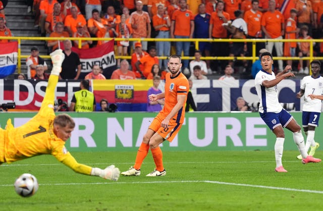 Ollie Watkins scores a memorable Euro 2024 semi-final winner against the Netherlands