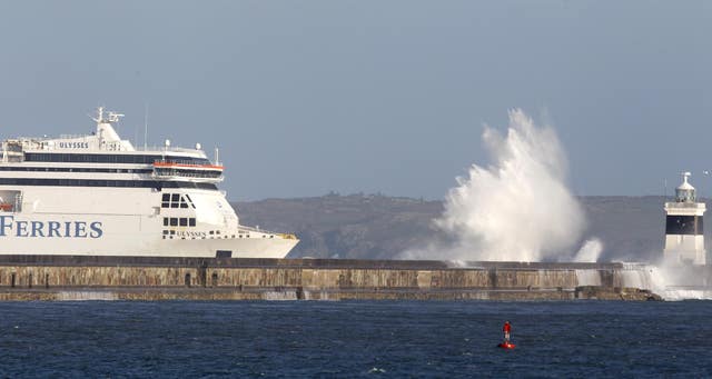Ship sinks in the Irish Sea