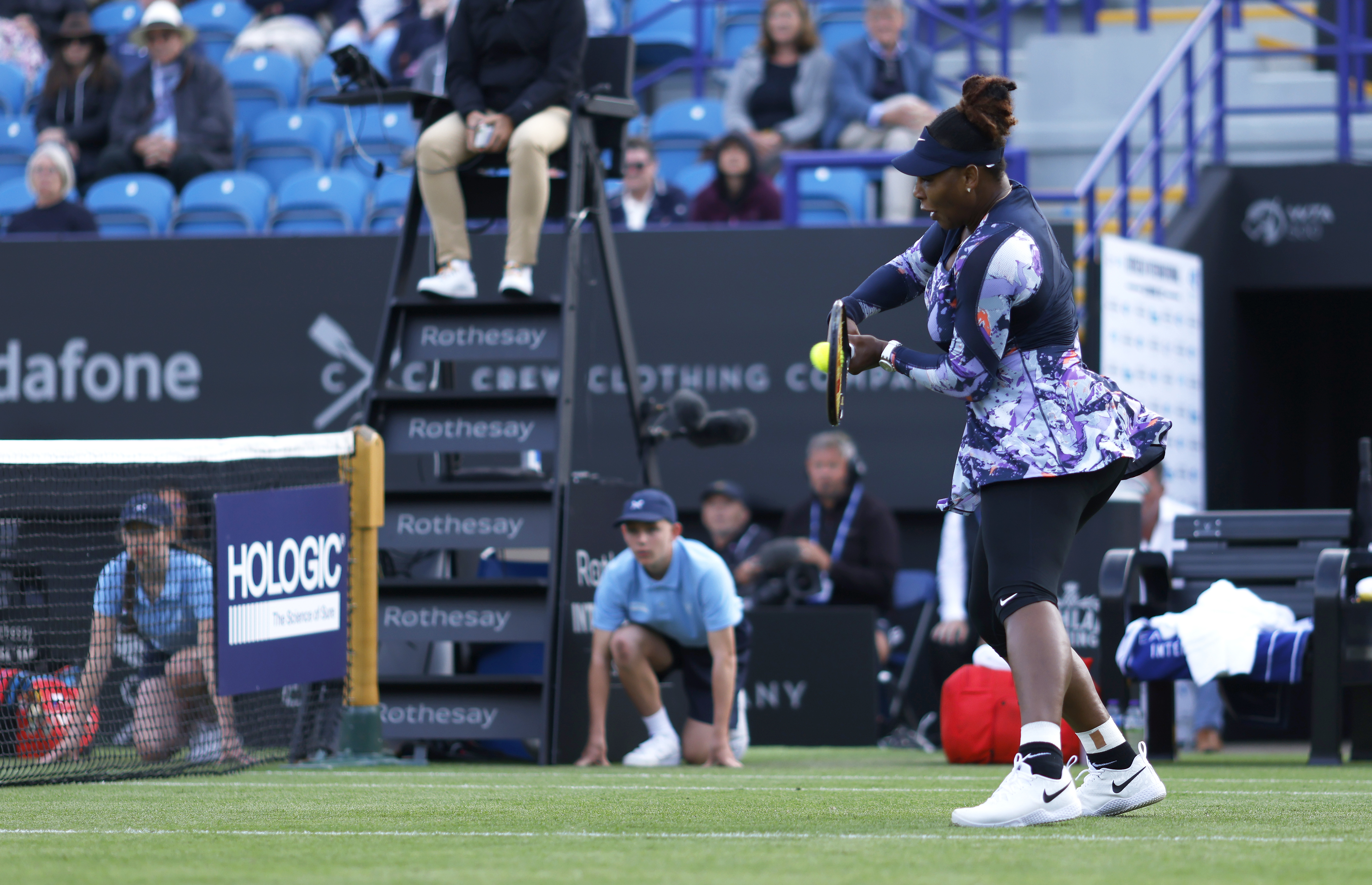 Serena Williams in action