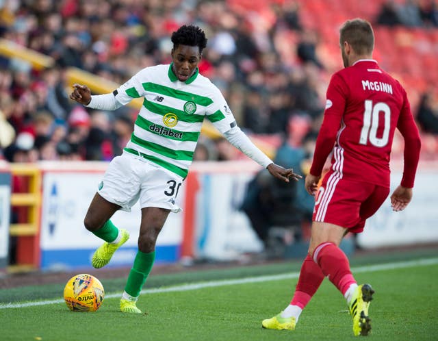 Celtic's Jeremie Frimpong has been a major hit since breaking into Neil Lennon's side