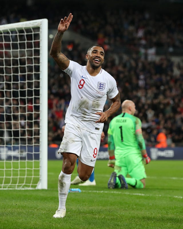 Wilson celebrates his goal