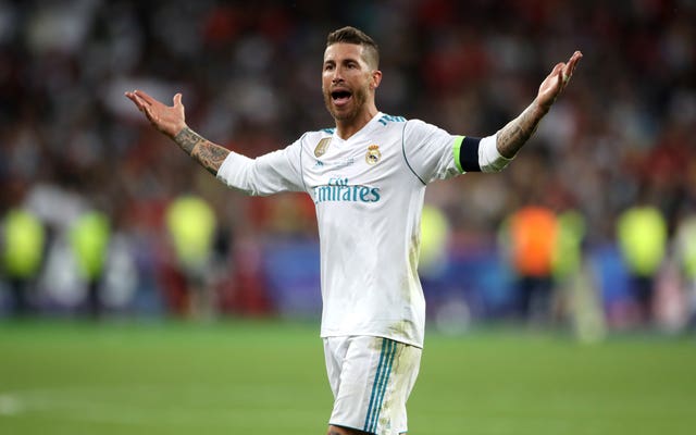 Real Madrid captain Sergio Ramos is suspended