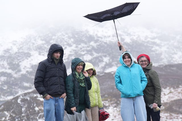 Spring weather April 16th 2025