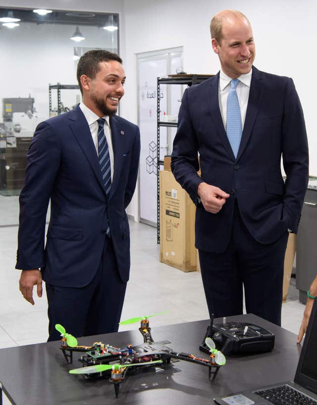 Duke of Cambridge Middle East tour Day 1