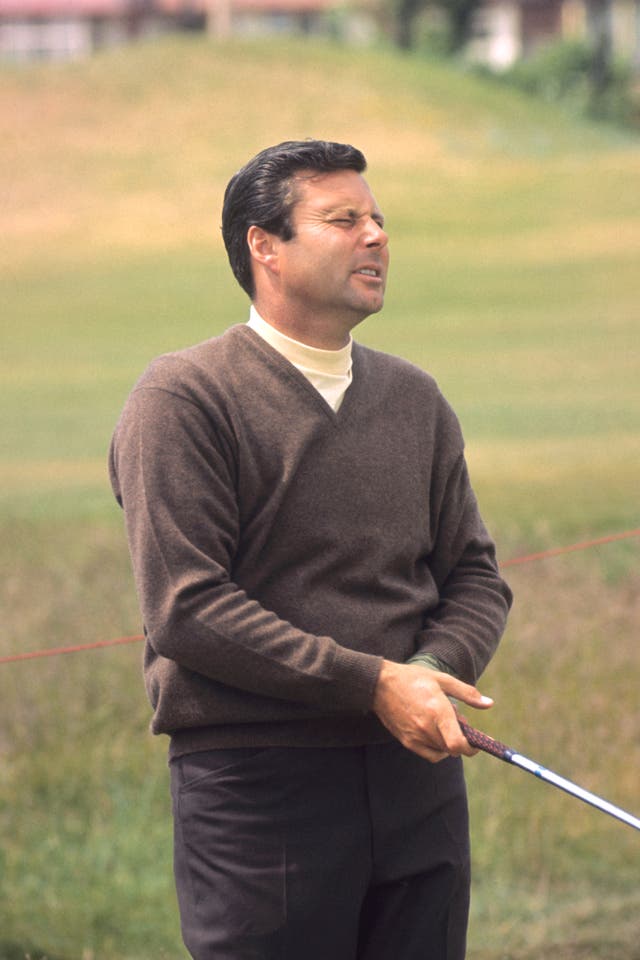 Both Peter Alliss (pictured) and his father Percy were notable golfers
