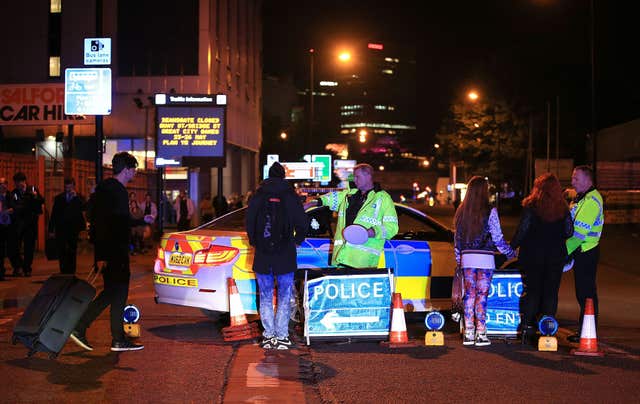 Twelve ambulances were on the scene within 20 minutes but there was a shortage of stretchers (Peter Byrne/PA)