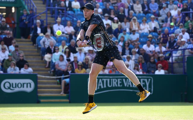 Edmund was unable to force his way into the match 