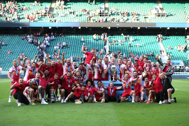 Harlequins are the reigning Premiership champions