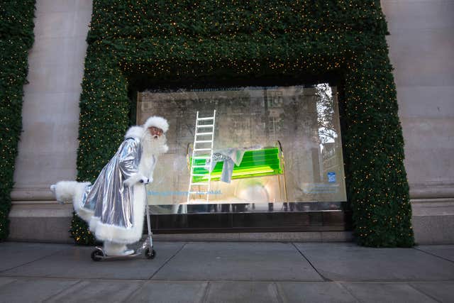 Selfridges Christmas window