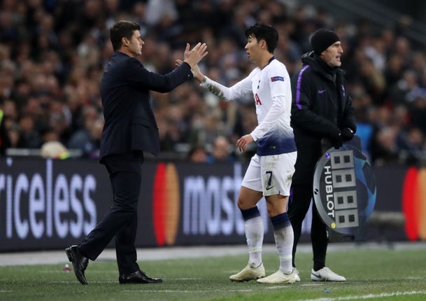 Mauricio Pochettino says Son Heung-min has been working hard in training